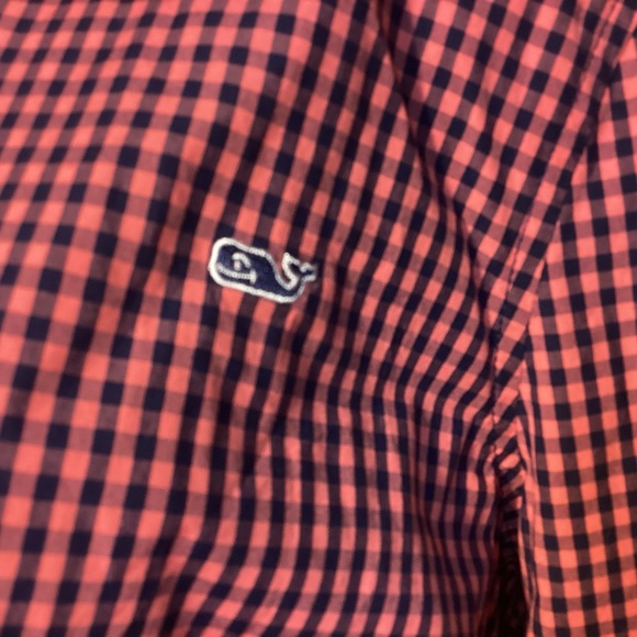 Vineyard Vines Classic Womens checked button down shirt size 16 - Picture 3 of 10